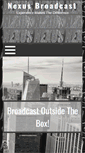 Mobile Screenshot of nexusbroadcast.com